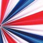 red white and blue bunting streamer patriotic fourth of july