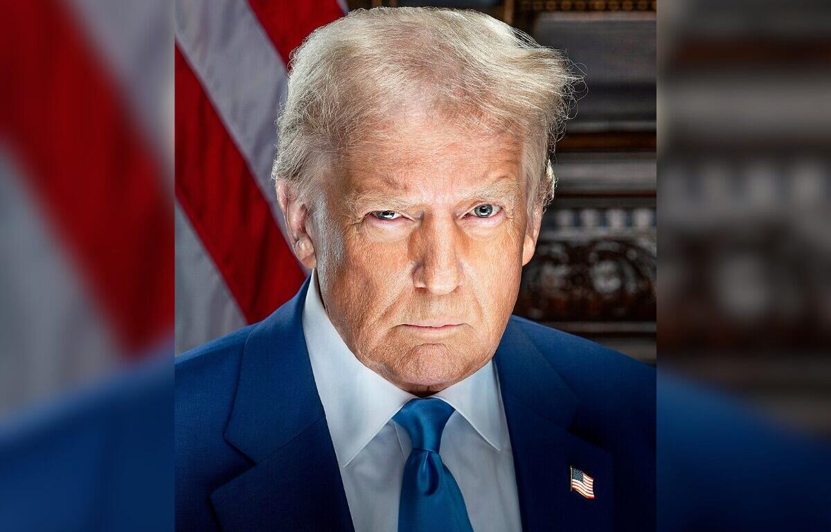 president donald trump official portrait