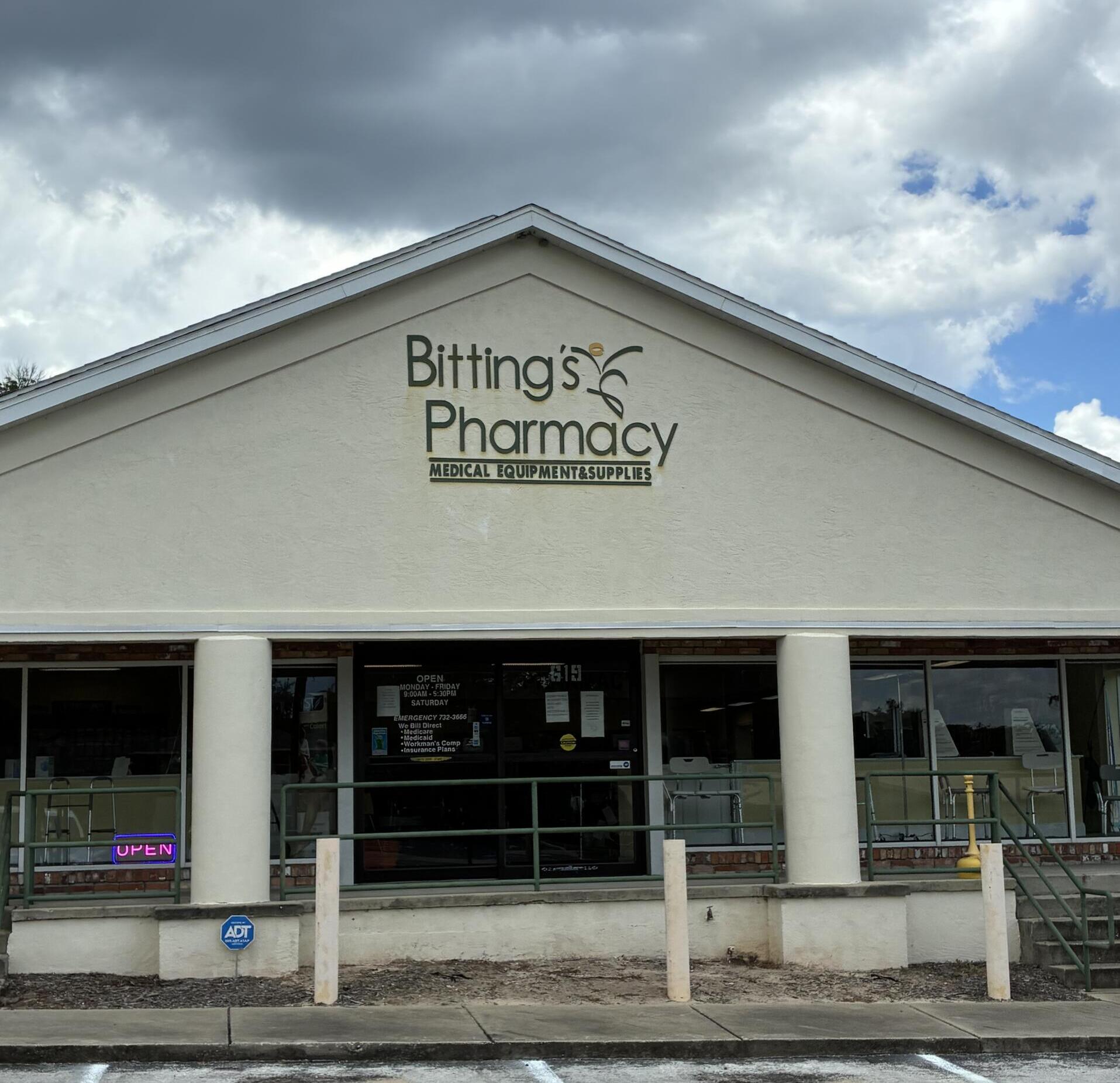 Bitting's Pharmacy, Ocala, Florida.