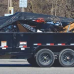 waste disposal junk trailer