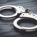 handcuffs stock image