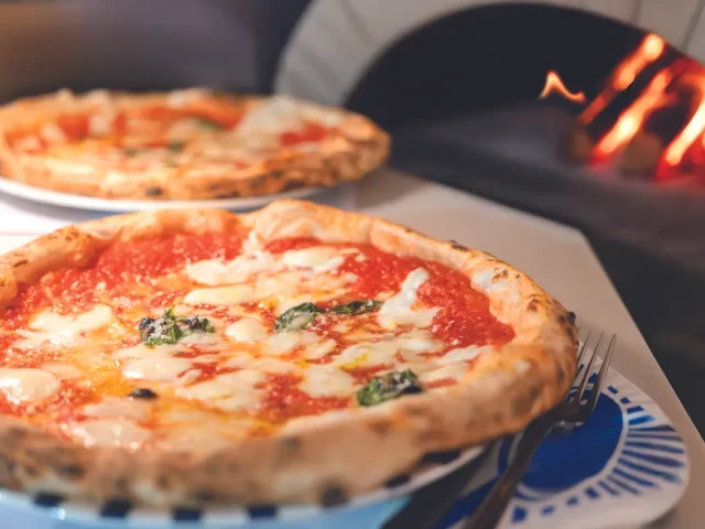 wood fired pizza