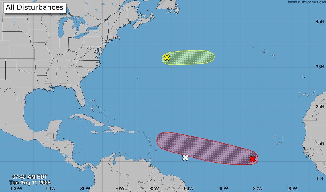 national hurricane center atlantic storm outlook august 11 2026