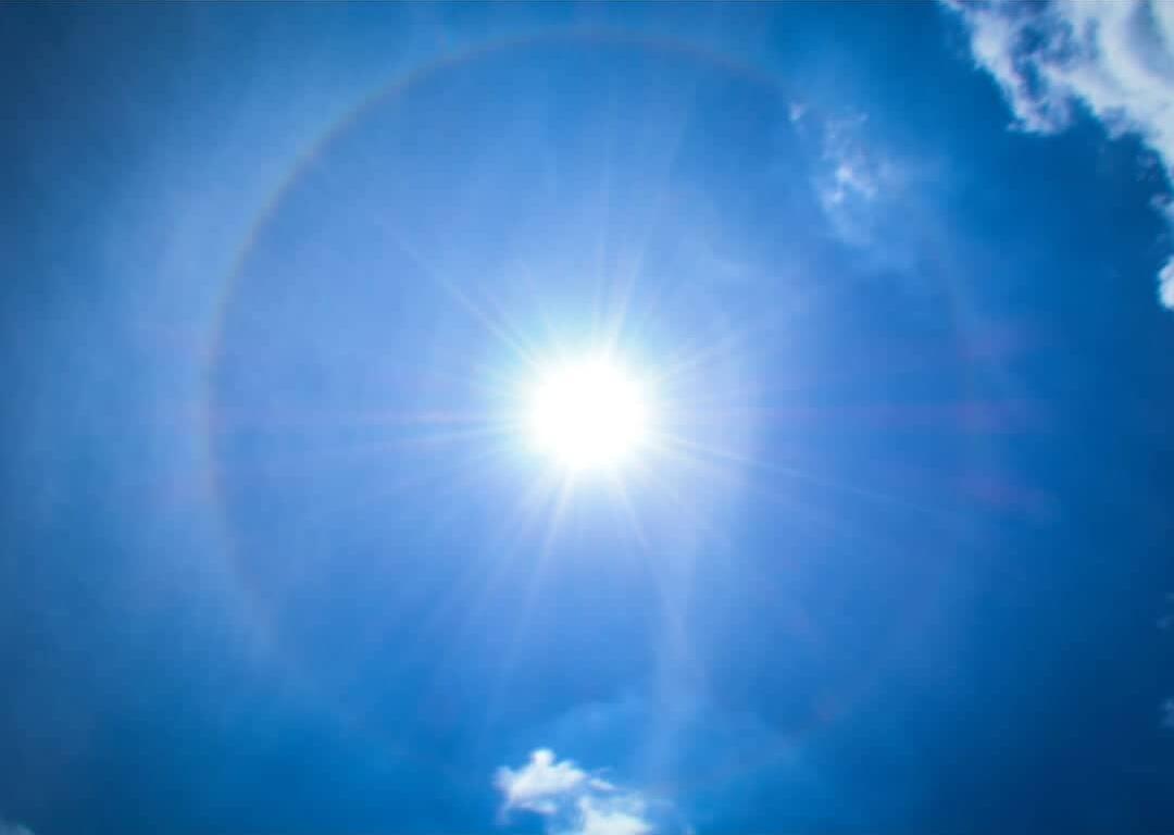 clear sunny sky in florida