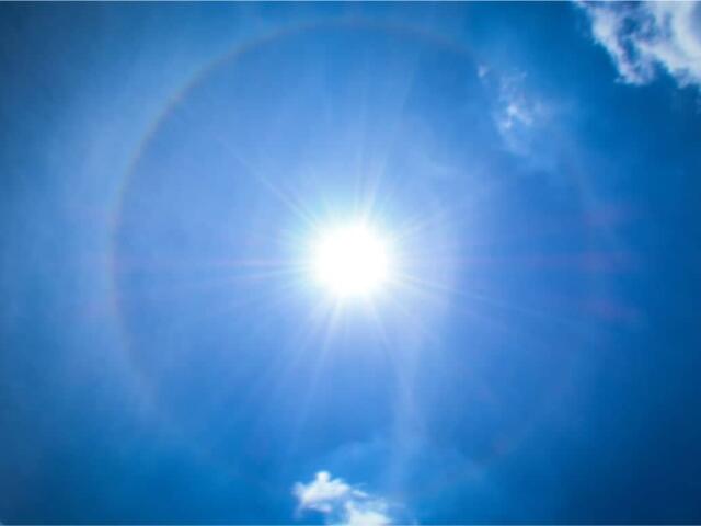 clear sunny sky in florida