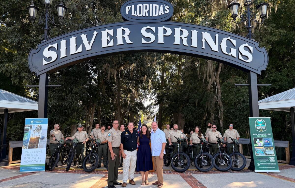 ebikes donation florida state parks foundation silver springs state park