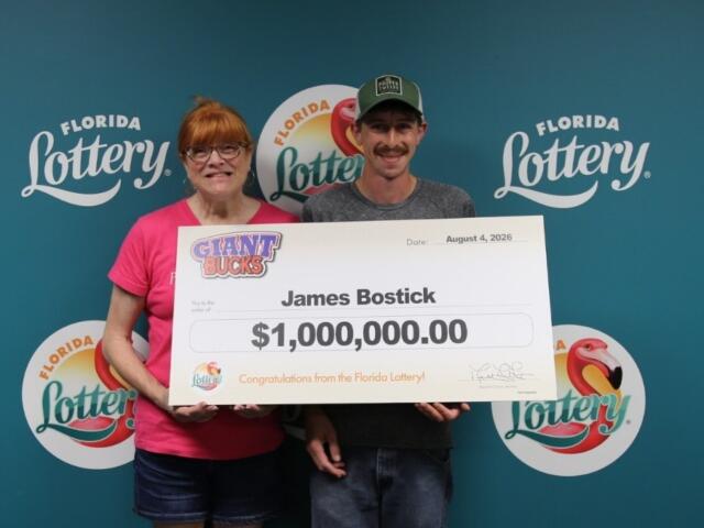 james bostick florida lottery winner