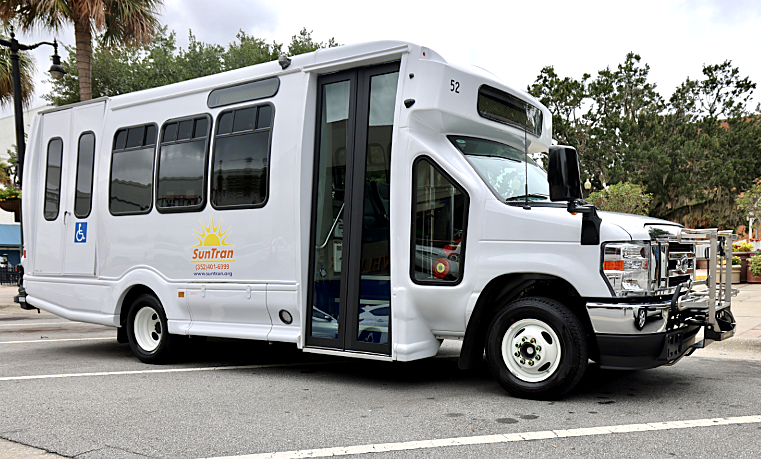 ocala florida trolley shuttle bus