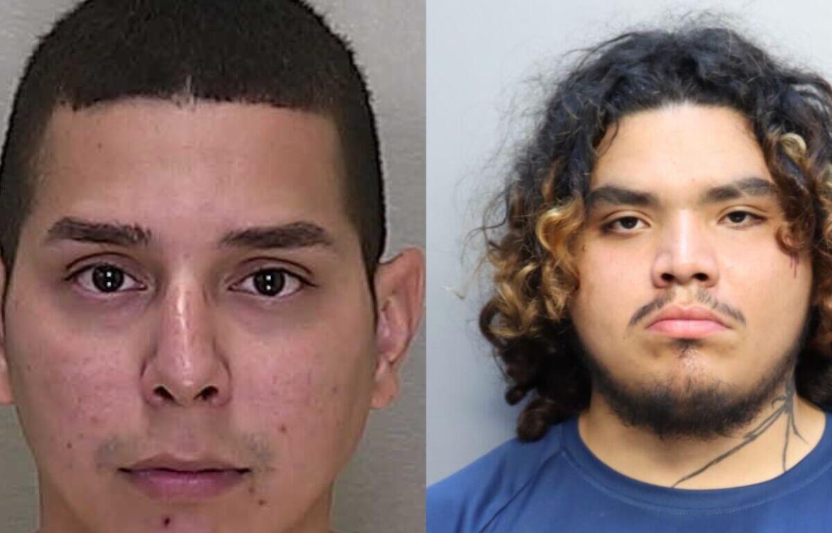 Misaiah Mike Enriquez Cesar Ramon Estrada Garcia mugshots fatal racing incident Marion county florida