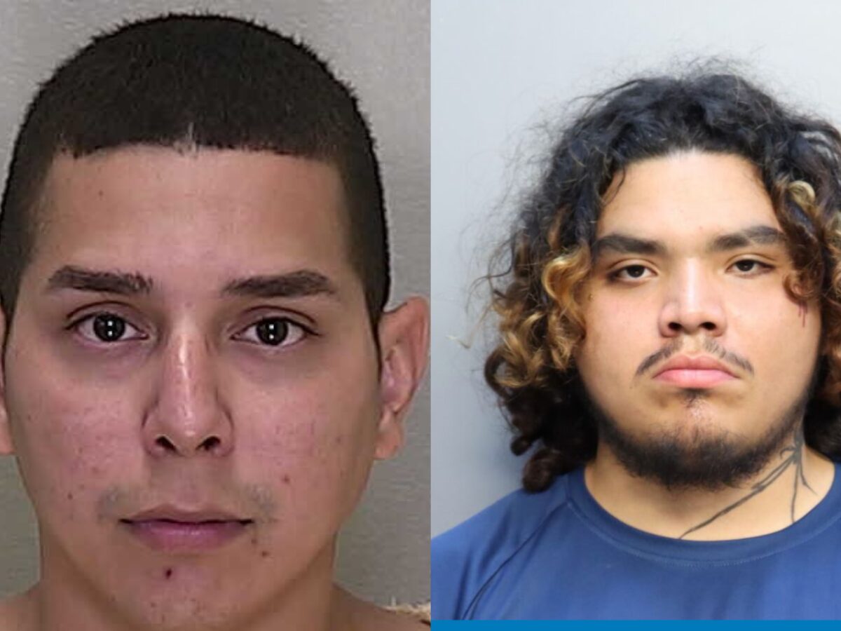 Misaiah Mike Enriquez Cesar Ramon Estrada Garcia mugshots fatal racing incident Marion county florida