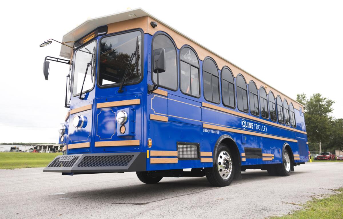 new downtown ocala florida trolley