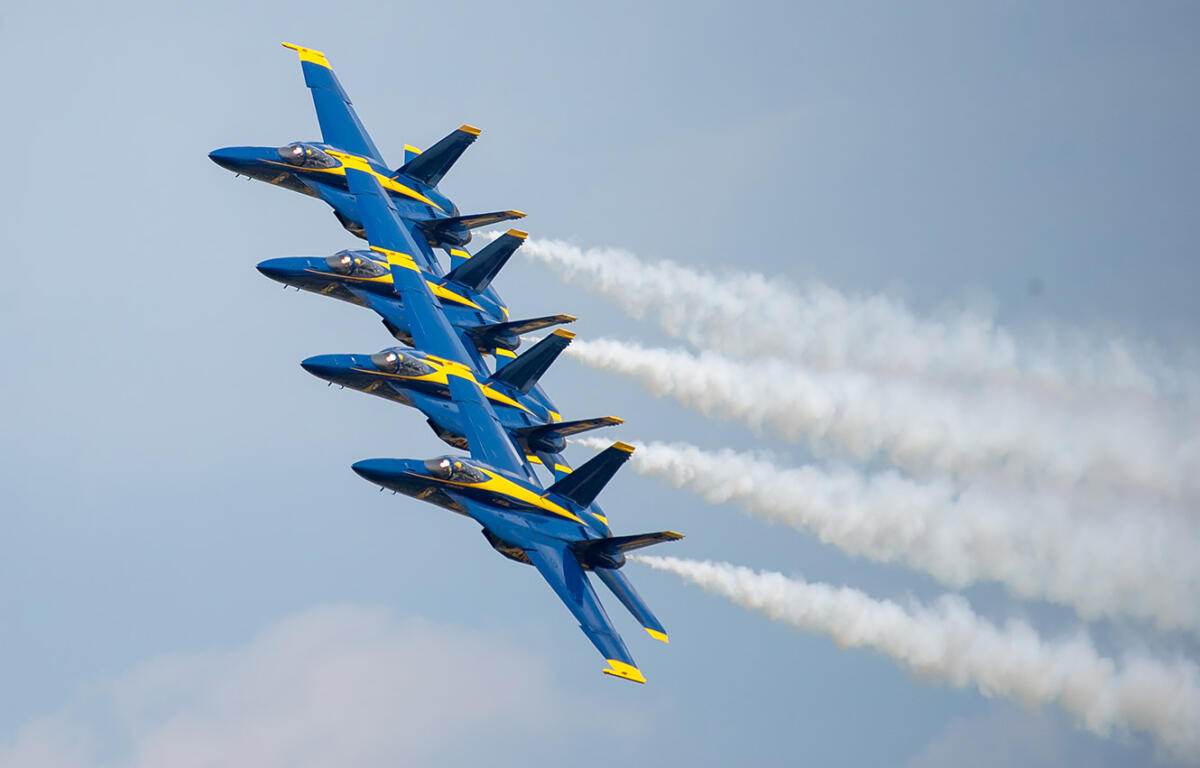 The Navy's premier demo squadron has been confirmed for the event scheduled for April 20-May 2, 2027.