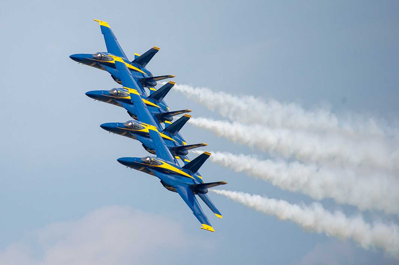 The Navy's premier demo squadron has been confirmed for the event scheduled for April 20-May 2, 2027.