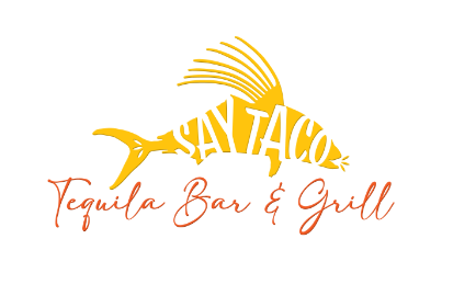 say taco mexican restaurant ocala florida logo