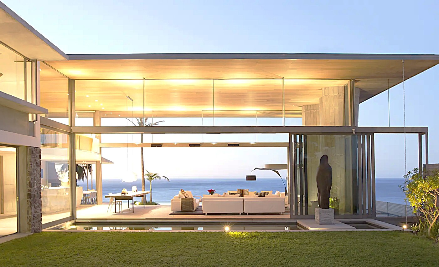 beachfront home