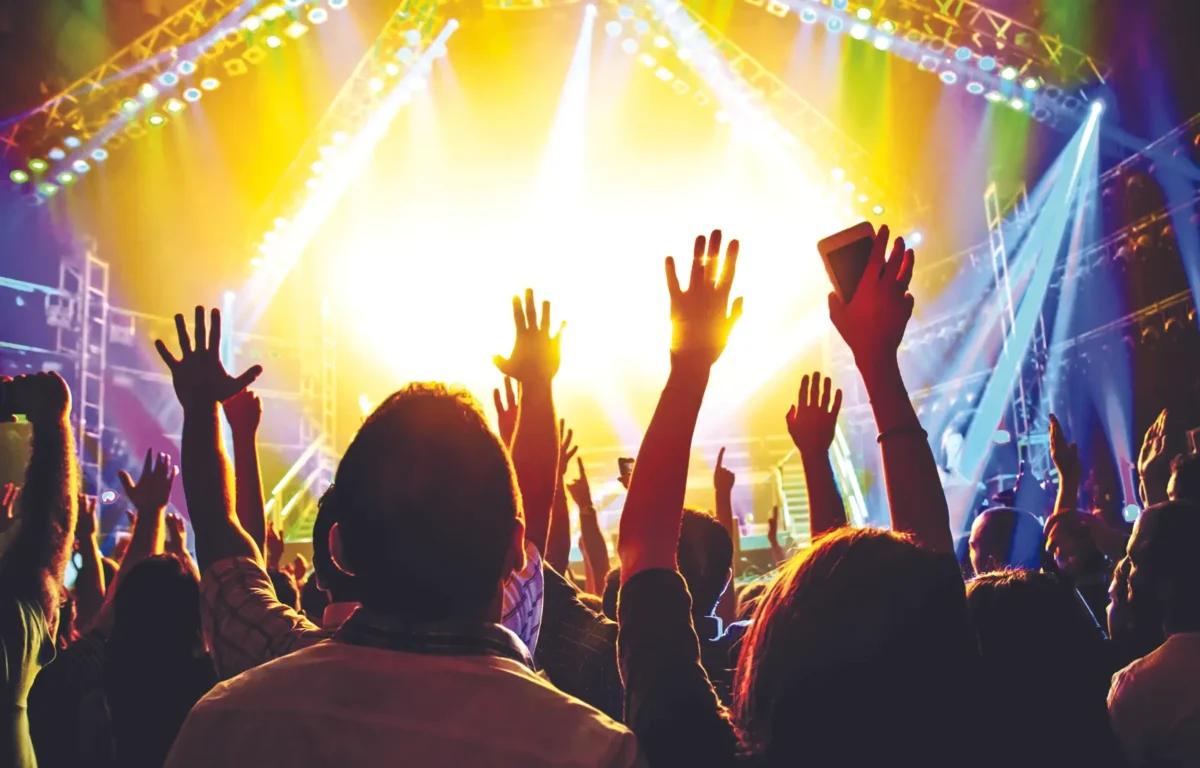 rock concert