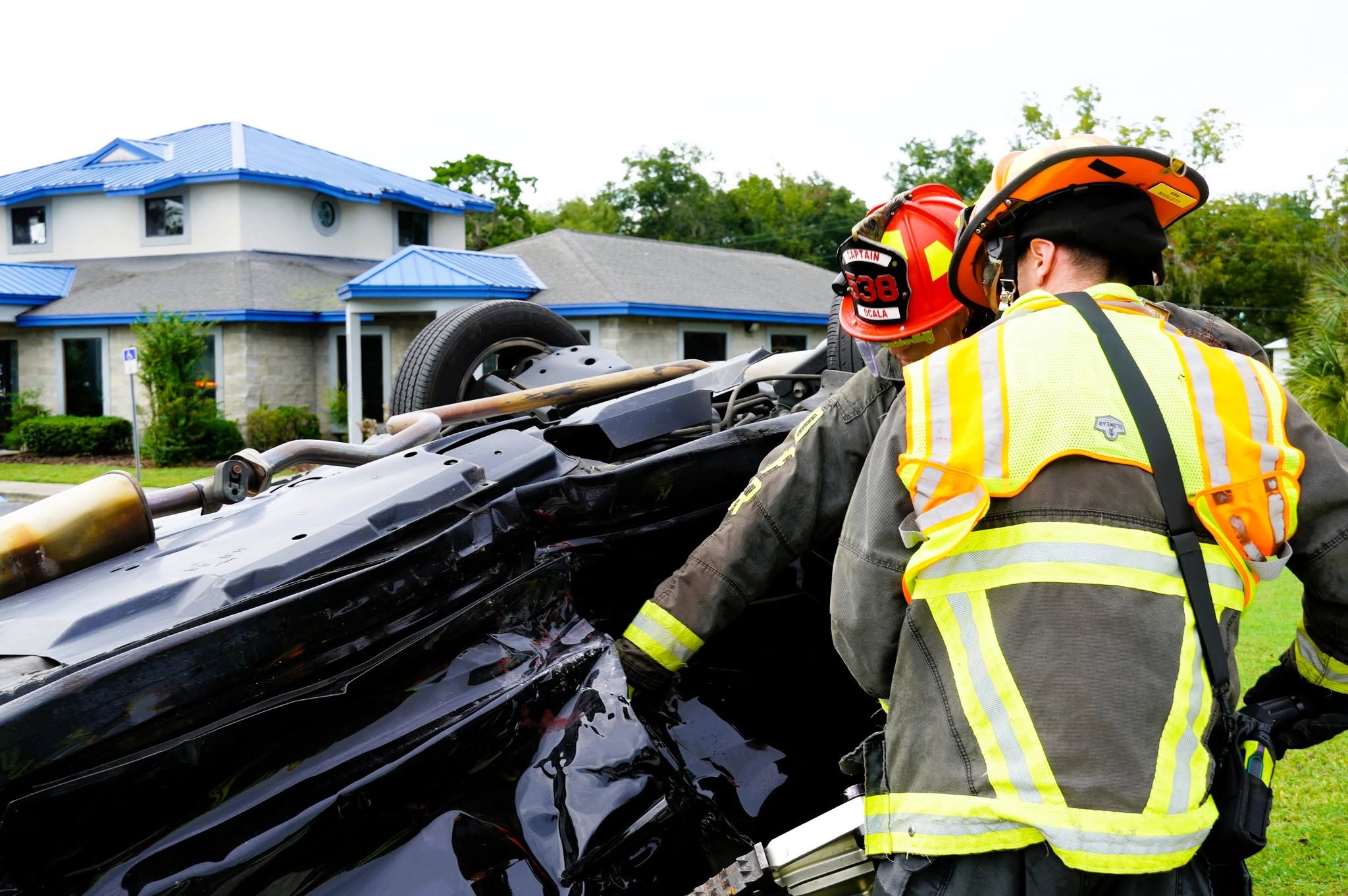 ocala fire rescue rollover accident